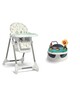 Baby Snug Navy with Snax Highchair Animal Alphabet image number 1